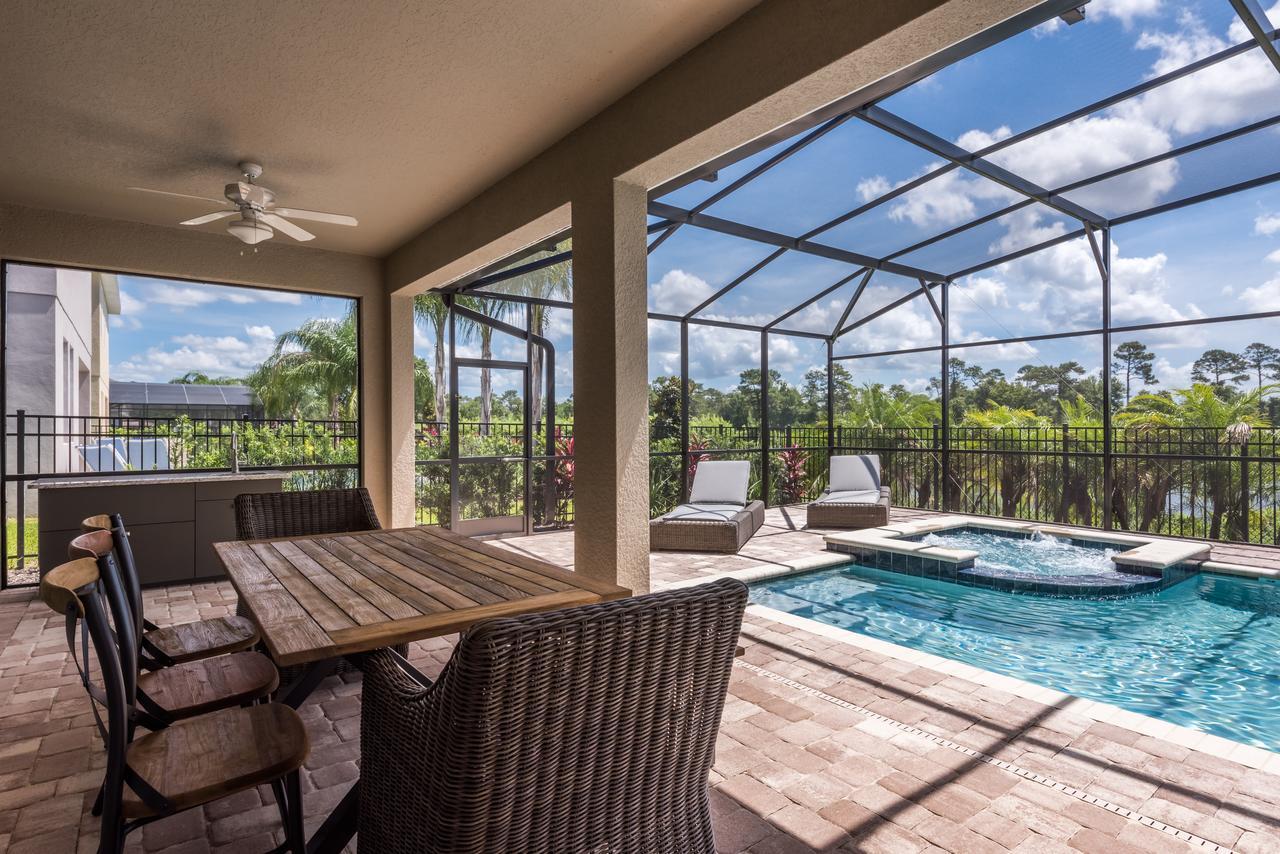 Stylish Home By Rentyl With Water Park Access Near Disney - 7497M Орландо Экстерьер фото