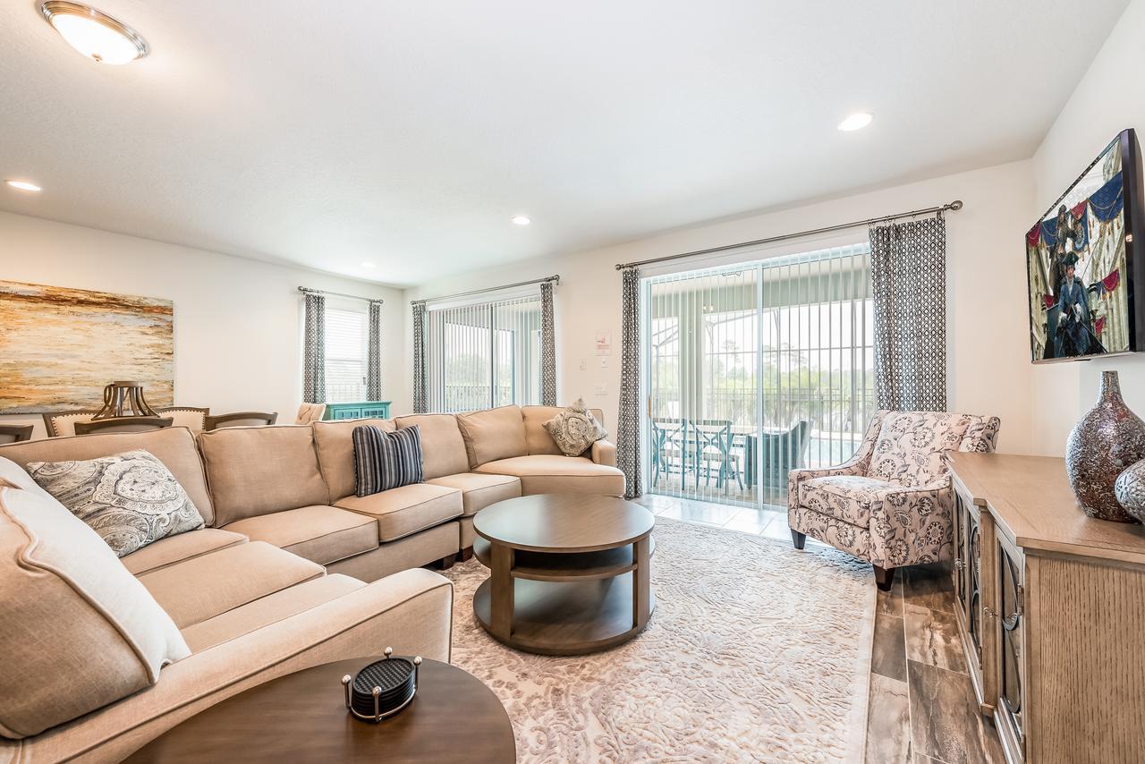 Stylish Home By Rentyl With Water Park Access Near Disney - 7497M Орландо Экстерьер фото
