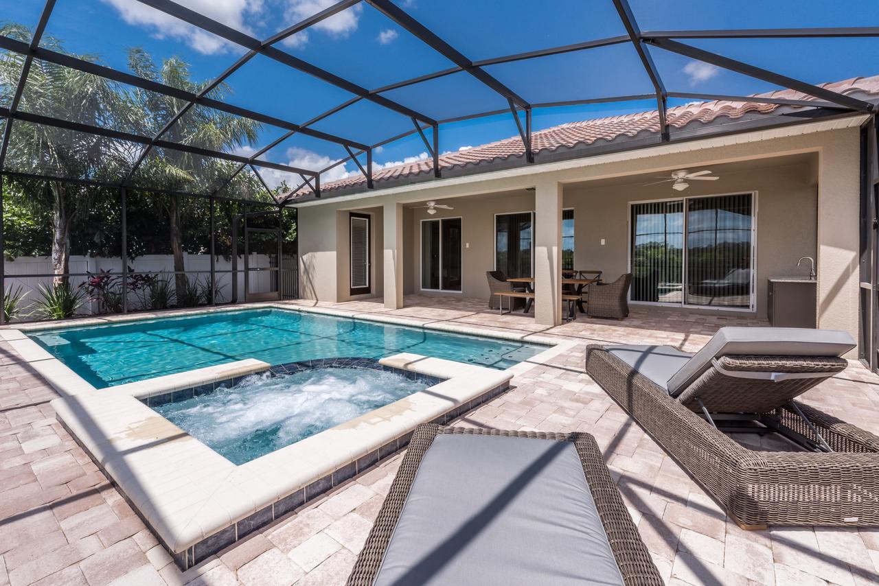 Stylish Home By Rentyl With Water Park Access Near Disney - 7497M Орландо Экстерьер фото