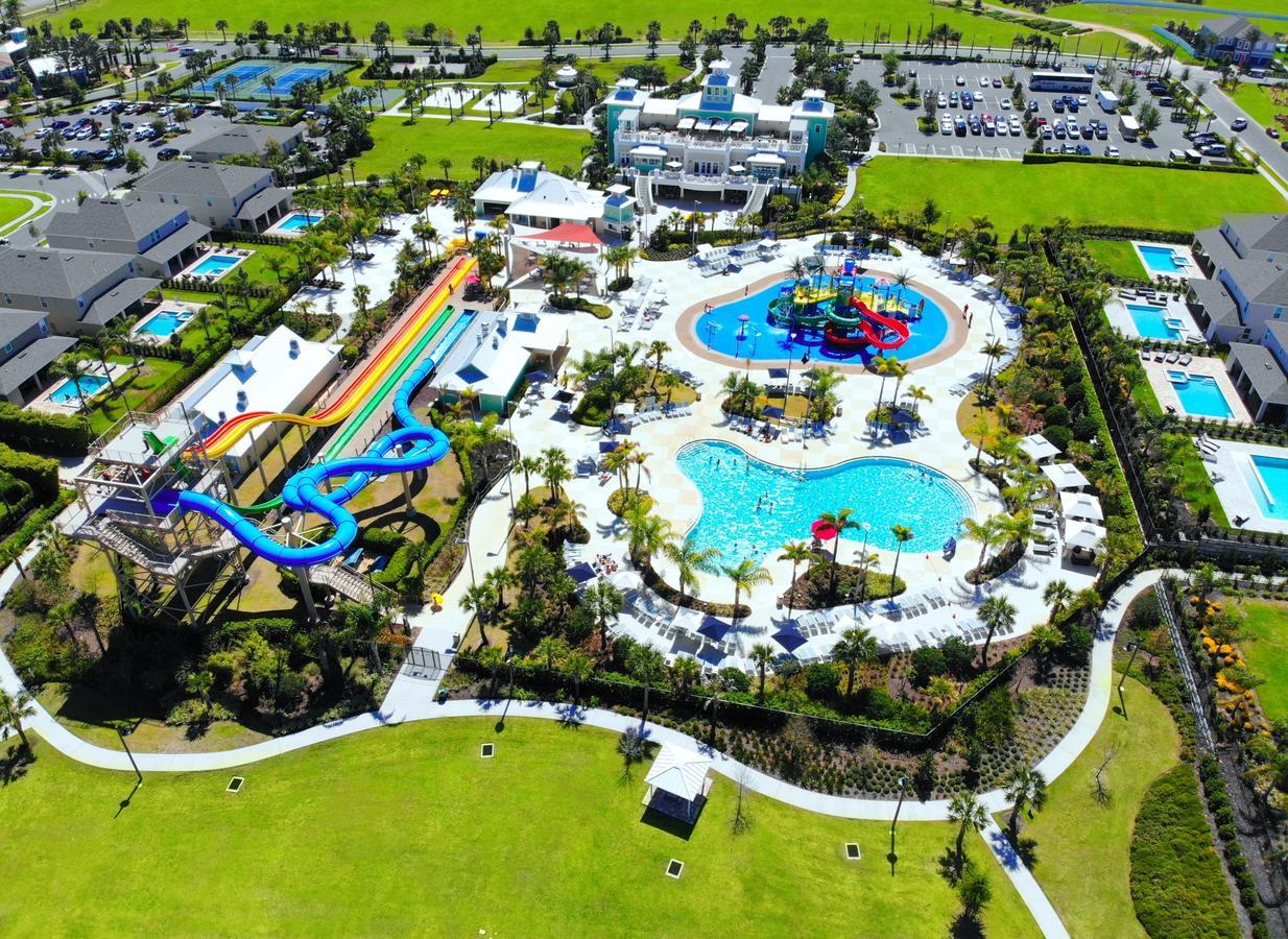 Stylish Home By Rentyl With Water Park Access Near Disney - 7497M Орландо Экстерьер фото